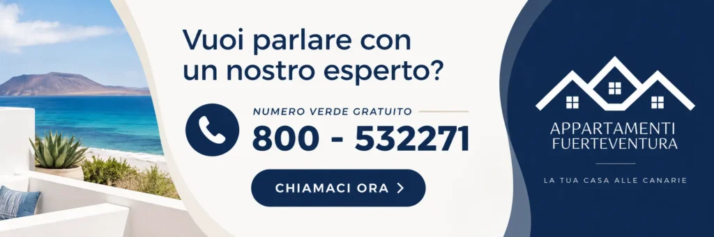Numero Verde Appartamenti Fuerteventura con logo