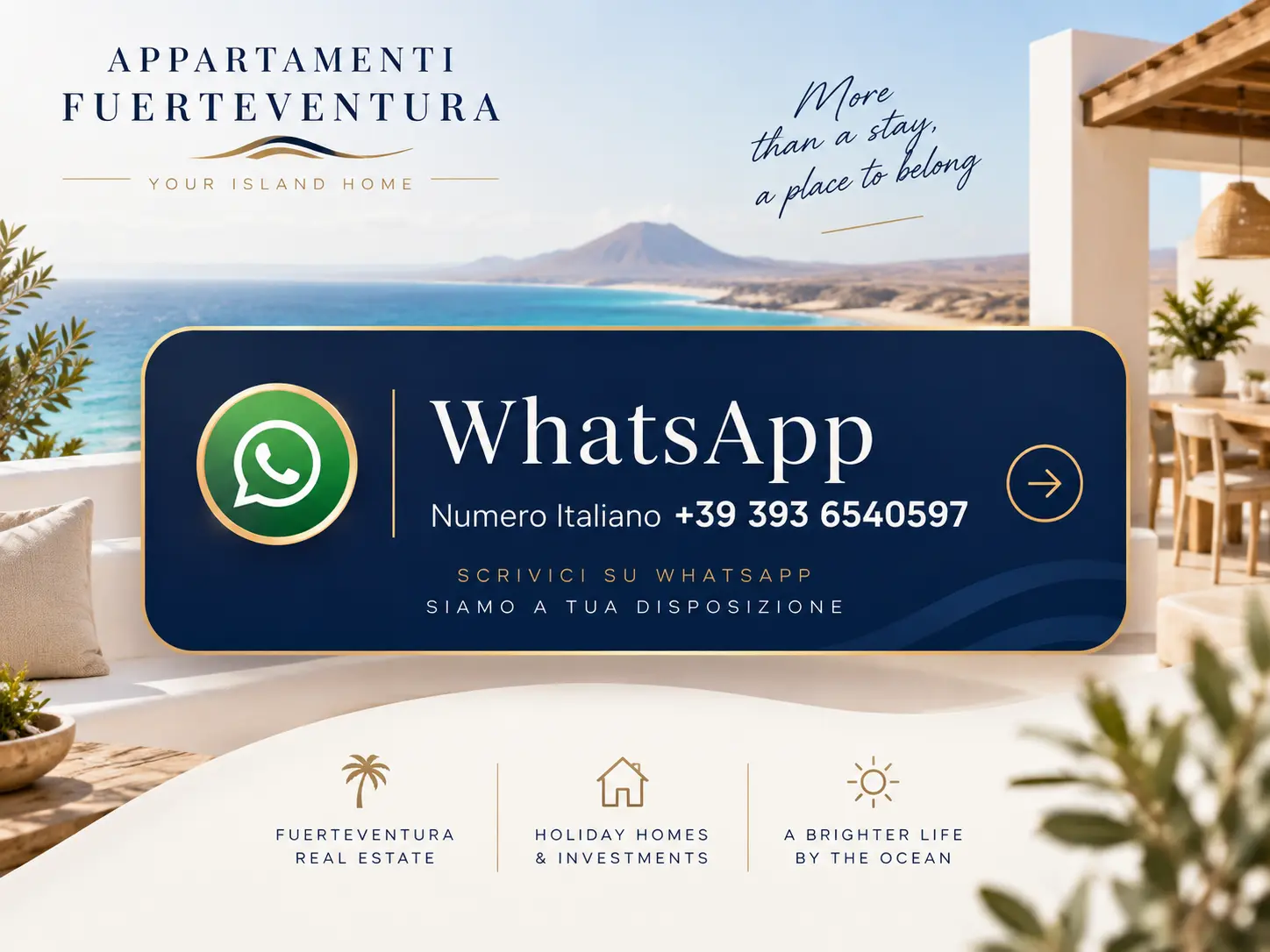 whatsapp appartamenti fuerteventura